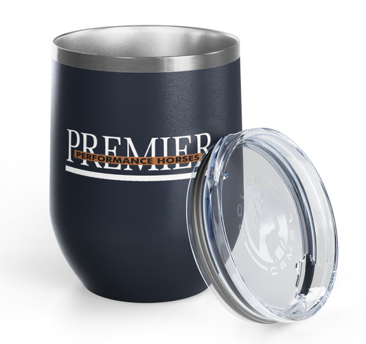 Premier Performance Horses Wine Tumbler