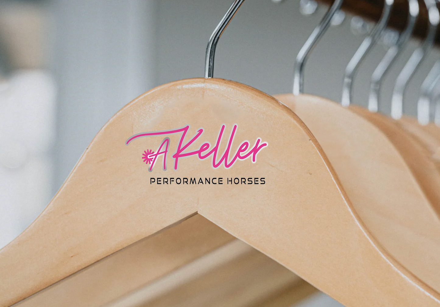 Akeller Performance Horses Hangers Set of 5