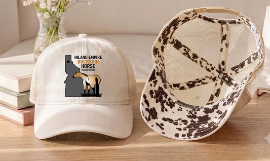 IEBHA Women's Washed Mesh Decorative Hat