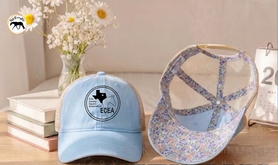 ECEA Washed Mesh Decorative Hat