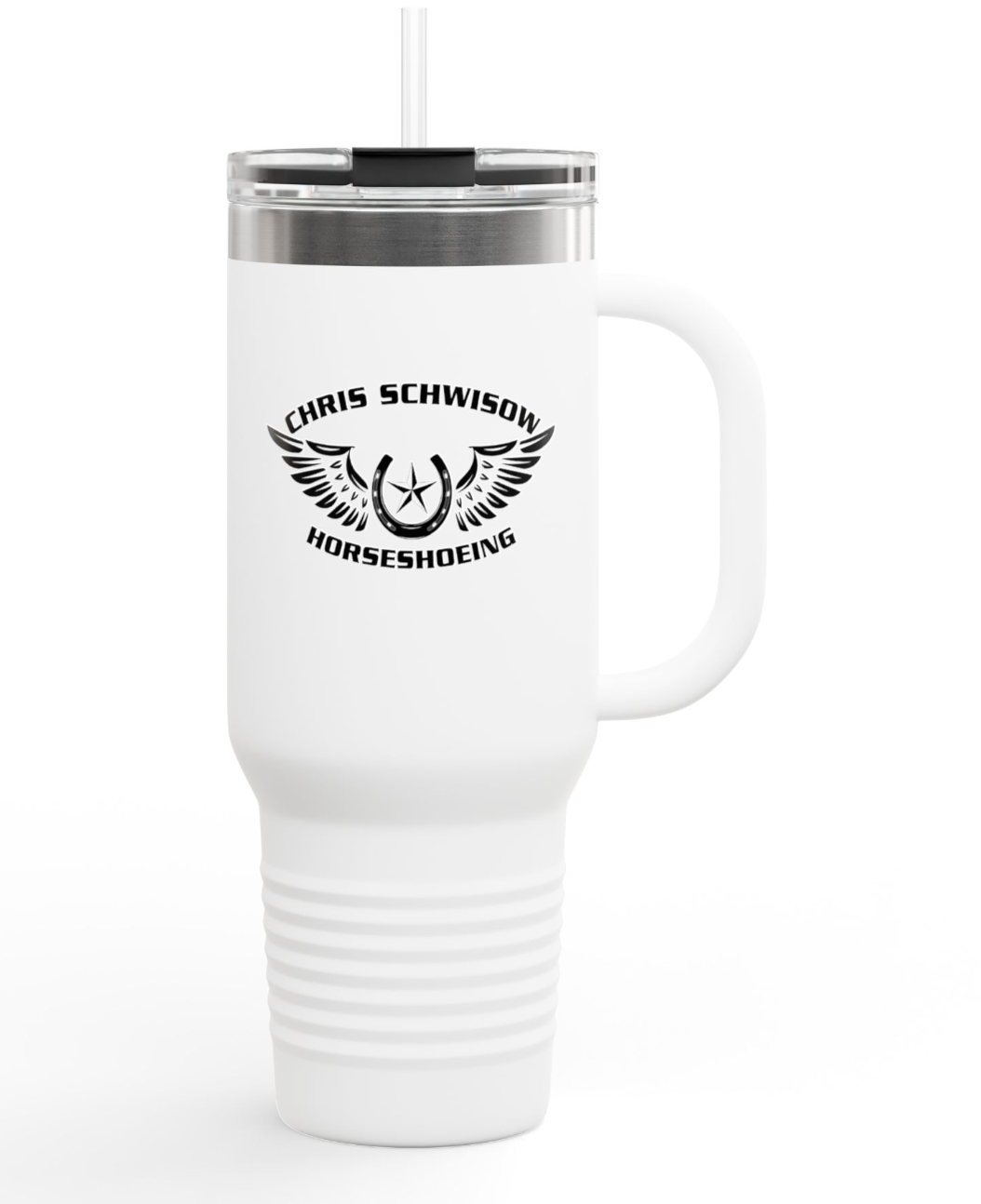 Chris Schwisow Horseshoeing Tumbler 20oz./40oz.