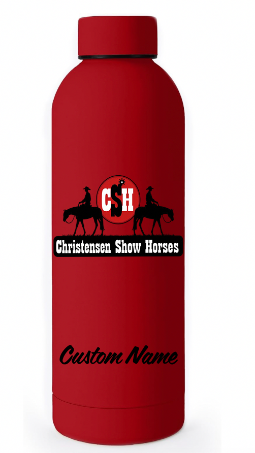 Christensen Show Horses 17 oz. Water bottle