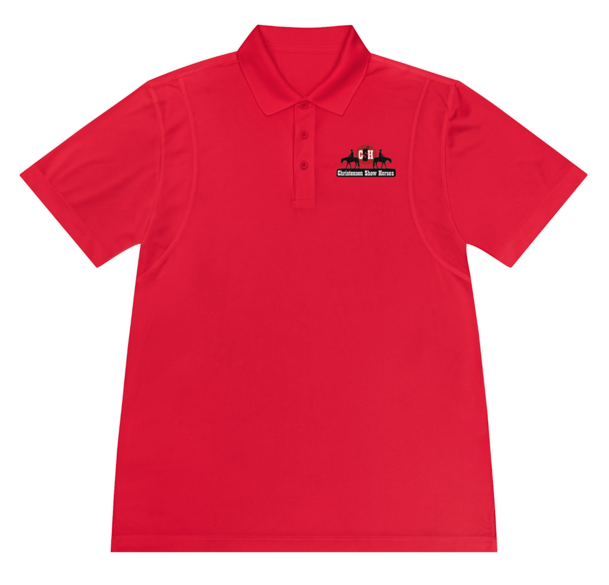 Christensen Show Horses Chest logo Polo