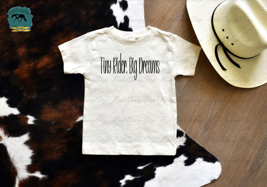 Tiny Rider. Big Dreams Infant and toddler Apparel