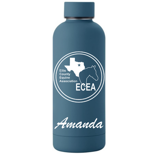 Ellis County Equine Association (ECEA) 17 oz. Water bottle