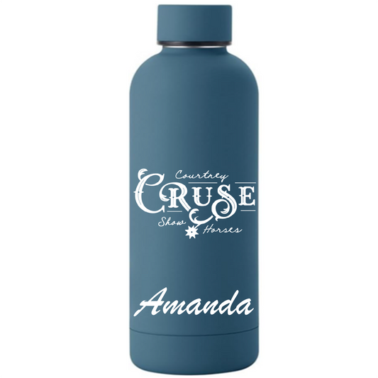 Courtney Cruse Show Horses 17 oz. Water bottle