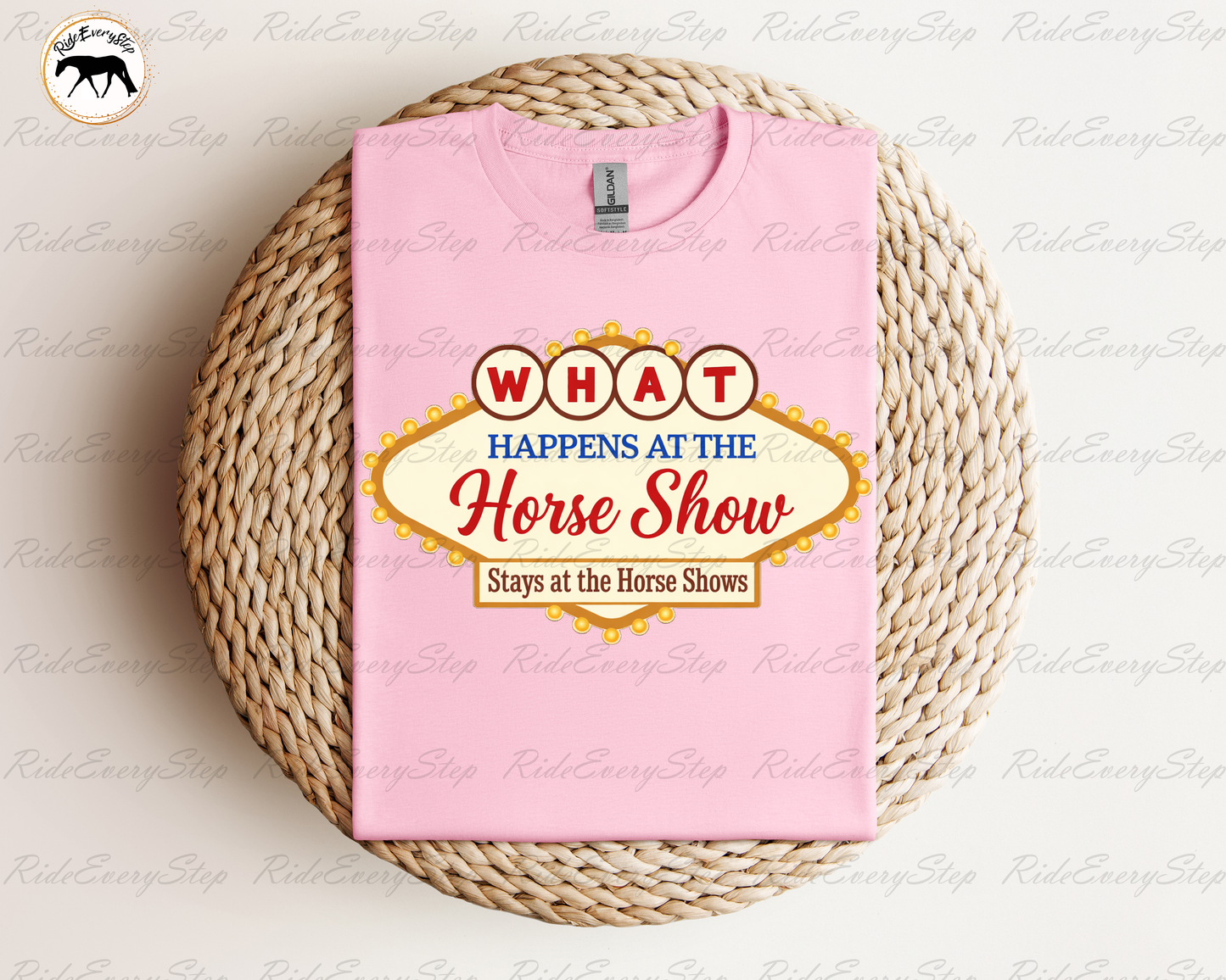"Vintage What happens at the Horse Show" Apparel