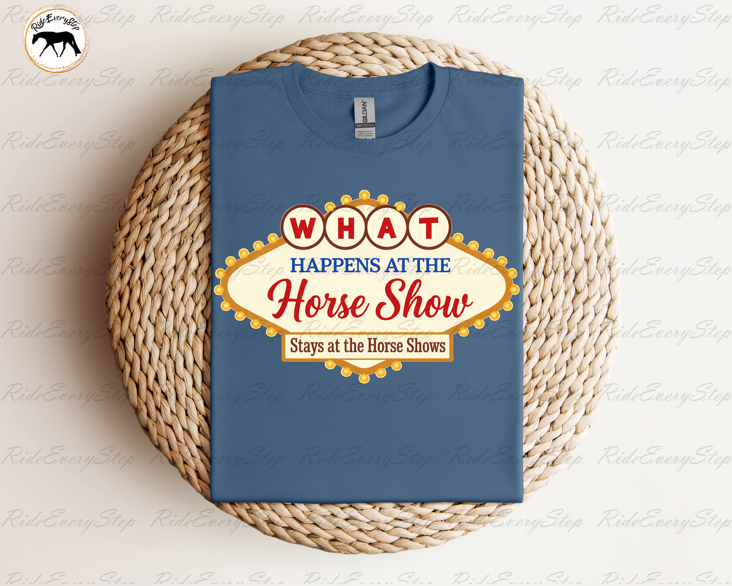 "Vintage What happens at the Horse Show" Apparel